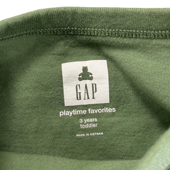 Gap Boys Playtime Favorites Winter Mammoths Long Sleeve Tee 3 Years - Picture 3 of 5